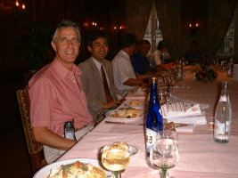 Daniel Baron (Host of mtg.), Kosaka (Chairperson)